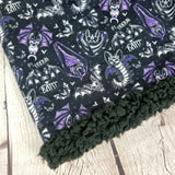 Goth Bats snood scarf