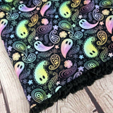 Paisley Ghost snood scarf
