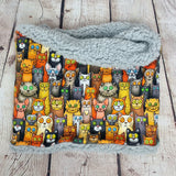 Cat Breeds snood scarf
