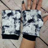 Grey ghost fingerless gloves stocking filler