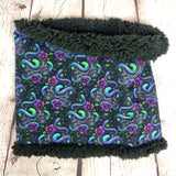 Serpent ouija planchette snood scarf