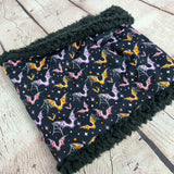 Spooky bats snood scarf