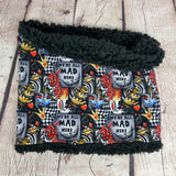 Alice in Wonderland snood scarf
