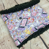 Gamer nintendo kirby animal crossing kids snood scarf