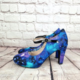 Galaxy 4inch heels with staps