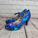 Galaxy 4inch heels with staps