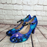 Galaxy 4inch heels with staps