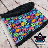 Rainbow Pumpkins snood scarf