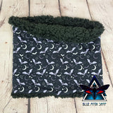 Bats snood scarf