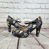 Christmas Ghost Tea 4inch heels with staps