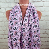 Pink Bats infinity scarf