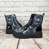 Wednesday heel ankle boots