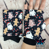 Christmas Cookies fingerless gloves