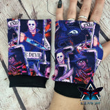 Horror Movie fingerless gloves