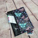 Lunar Moth Notebook with removable cover A5