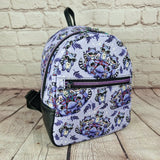 Raccoon Summoning Circle Handmade Backpack