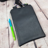 Spooky Gumball Machine Faux Leather Crossbody Phone Bag