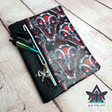 Baphomed Red Goat Notebook with removable cover A5