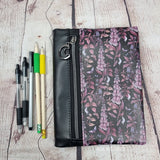 Foxglove Flower Notebook with removable cover A5