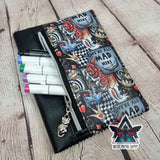 Alice in Wonderland Notebook with removable cover A5