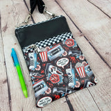 Scream Call Ghostface Faux Leather Crossbody Phone Bag