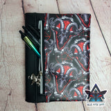 Baphomed Red Goat Notebook with removable cover A5
