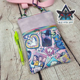 K Pop Demon Hunters Faux Leather Crossbody Phone Bag