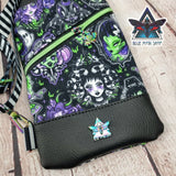 Goth Girls Mini Travel Sling Bag