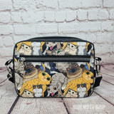 Crazy Cats crossbody bag