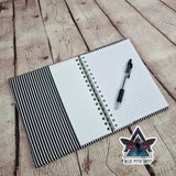 Alice in Wonderland Notebook with removable cover A5