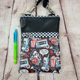 Scream Call Ghostface Faux Leather Crossbody Phone Bag