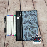 Crow Notebook with removable cover A5
