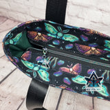 Lunar Moth Tote Bag with Zip