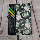 Frankenstein and the Bride Notebook with removable cover A5