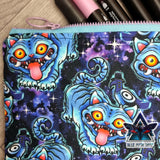 Derpy Tiger K Pop Demon Hunters pencil case
