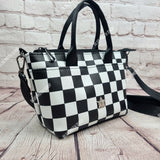 Checkerboard Totini tote/ shoulder/ crossbody bag