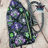 Goth Girls Mini Travel Sling Bag