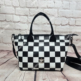 Checkerboard Totini tote/ shoulder/ crossbody bag