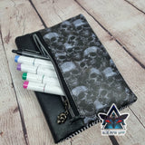 Realistic Skull Notebook with removable cover A5