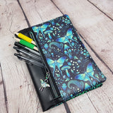 Mystic Luna Moth Notebook with removable cover A5