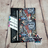 Alice in Wonderland Notebook with removable cover A5