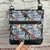 Mad Alice in Wonderland medium crossbody bag