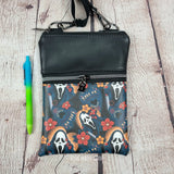 Ghostface Scream Faux Leather Crossbody Phone Bag