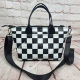 Checkerboard Totini tote/ shoulder/ crossbody bag