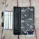 Realistic Skull Notebook with removable cover A5