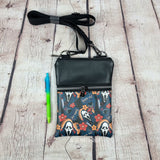 Ghostface Scream Faux Leather Crossbody Phone Bag