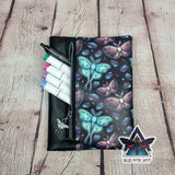 Lunar Moth Notebook with removable cover A5