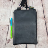 Real Skulls Faux Leather Crossbody Phone Bag