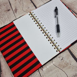 Horror Friday 13 Notebook with removable cover A5