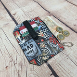 Alice in Wonderland Slim Pocket Purse Wallet